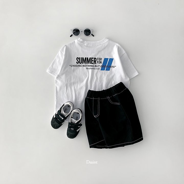 Dsaint - Korean Children Fashion - #kidsstore - Summer For Run Tee - 7