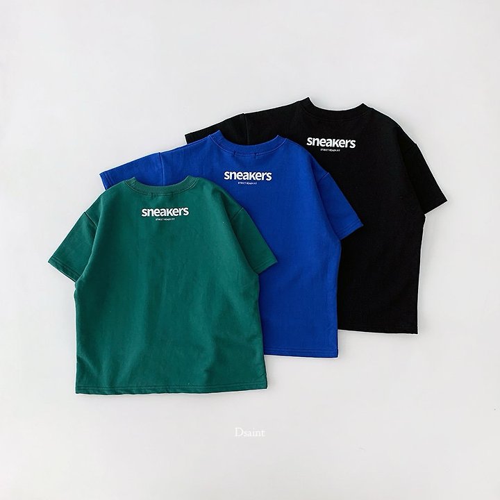 Dsaint - Korean Children Fashion - #kidsstore - Street Sneakers Tee - 3