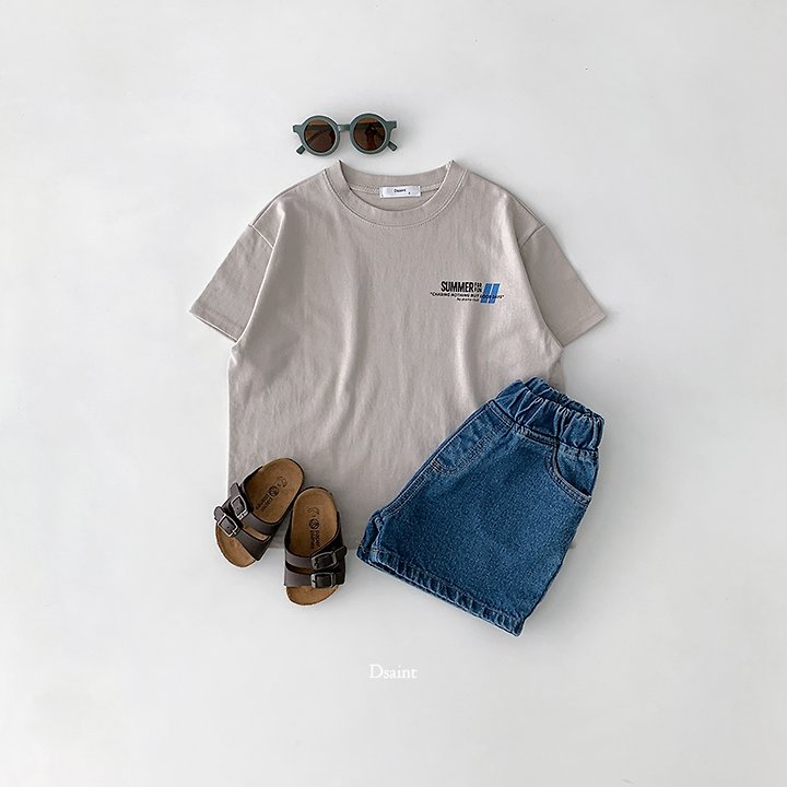 Dsaint - Korean Children Fashion - #kidzfashiontrend - Summer For Run Tee - 8