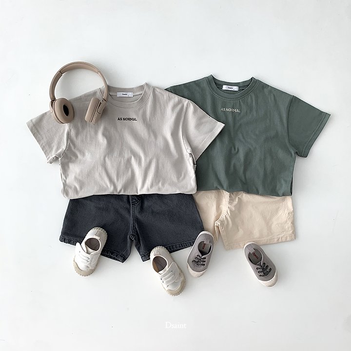 Dsaint - Korean Children Fashion - #kidzfashiontrend - AS Normal Tee - 5