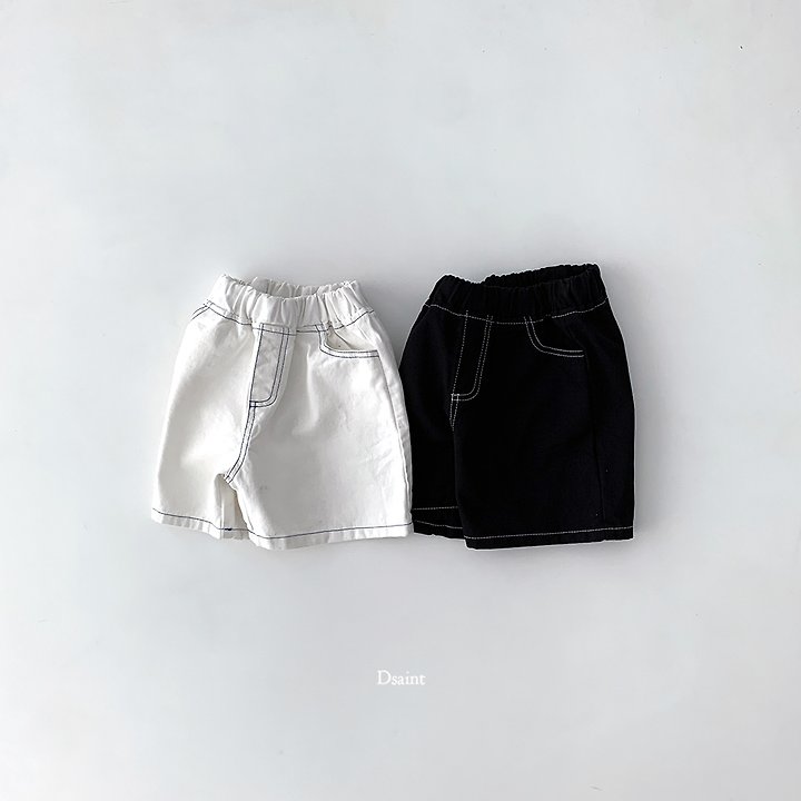 Dsaint - Korean Children Fashion - #kidzfashiontrend - Stitch Shorts - 3