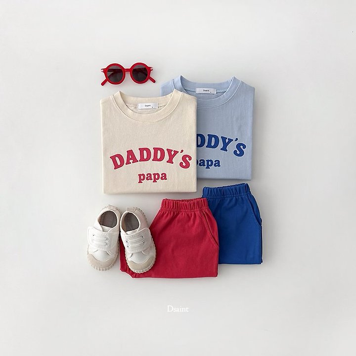 Dsaint - Korean Children Fashion - #kidzfashiontrend - Daddy Set - 3