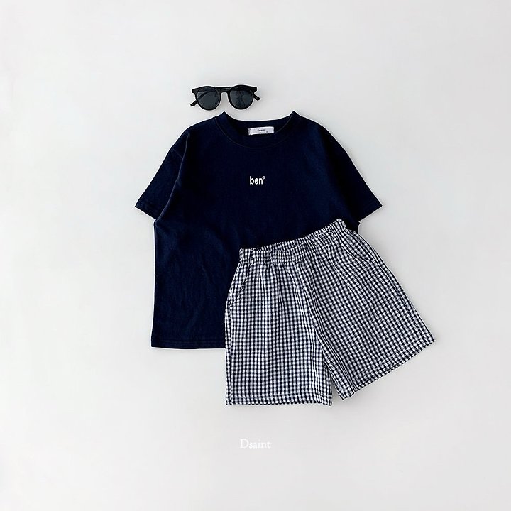 Dsaint - Korean Children Fashion - #kidzfashiontrend - Yum Yum Check Shorts - 8