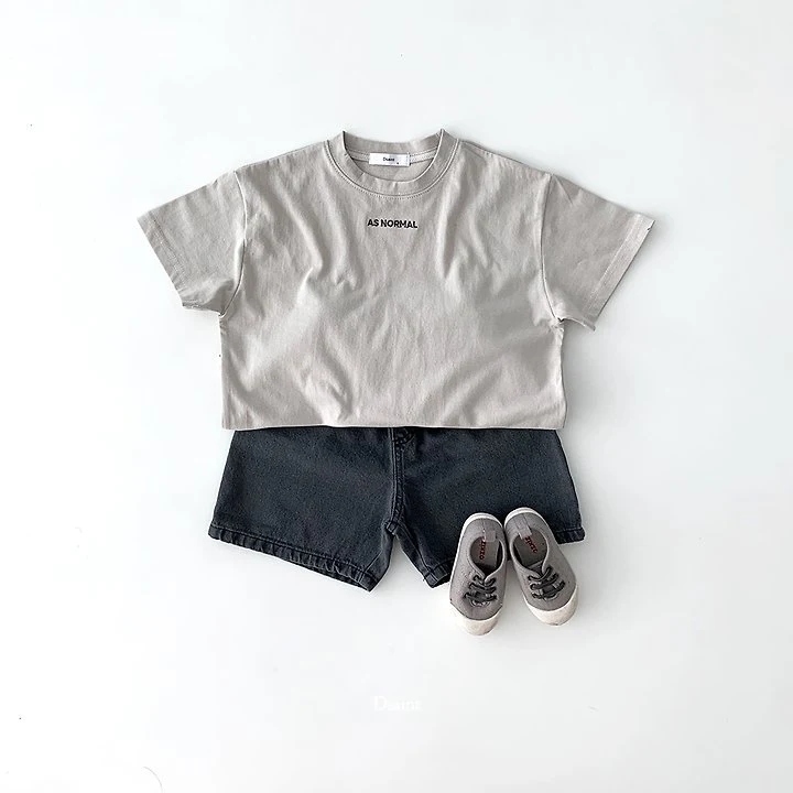 Dsaint - Korean Children Fashion - #littlefashionista - AS Normal Tee - 7