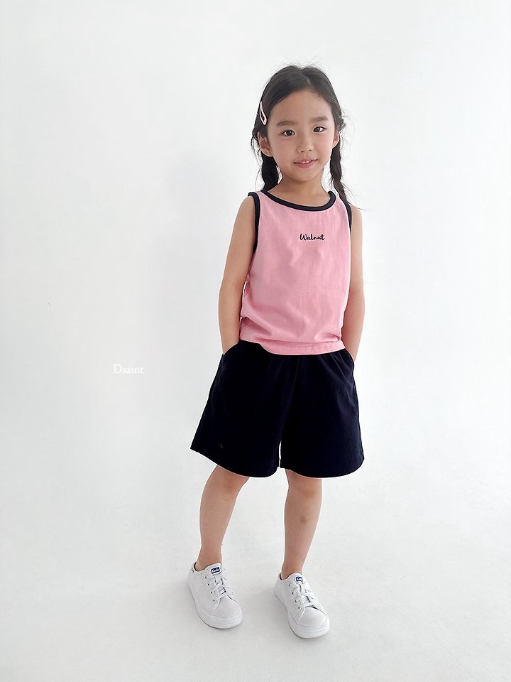 Dsaint - Korean Children Fashion - #littlefashionista - Walnut Sleeveless Set - 12