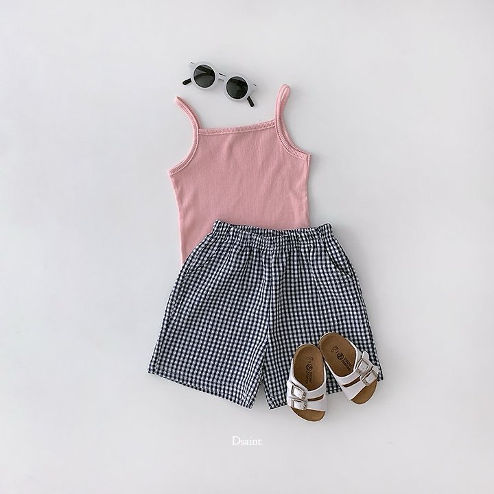 Dsaint - Korean Children Fashion - #littlefashionista - Pretty Warning Rib Sleeveless Top - 9