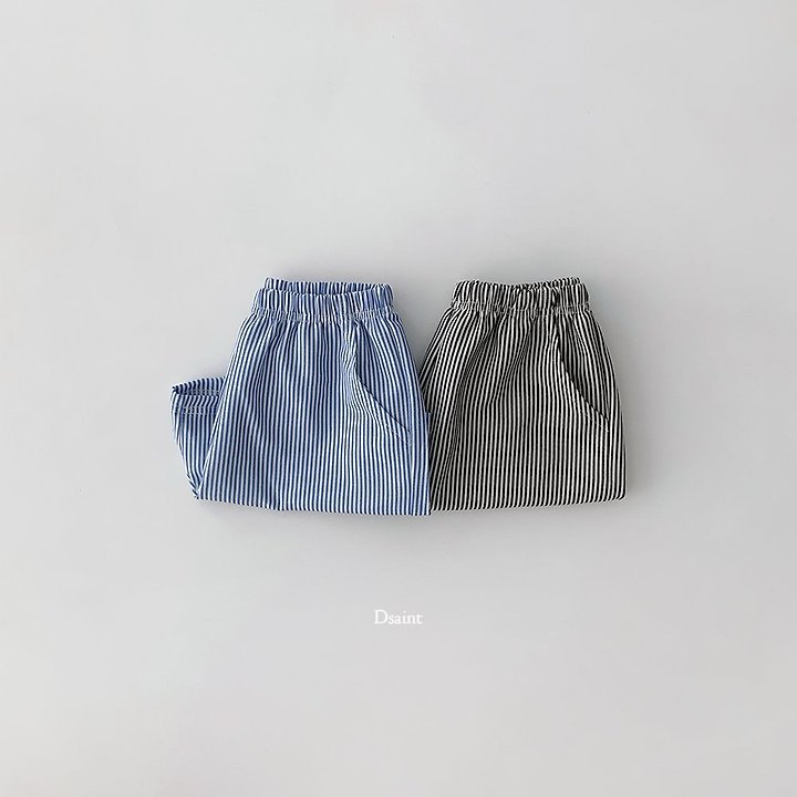 Dsaint - Korean Children Fashion - #littlefashionista - Cookie Stripe Shorts - 3