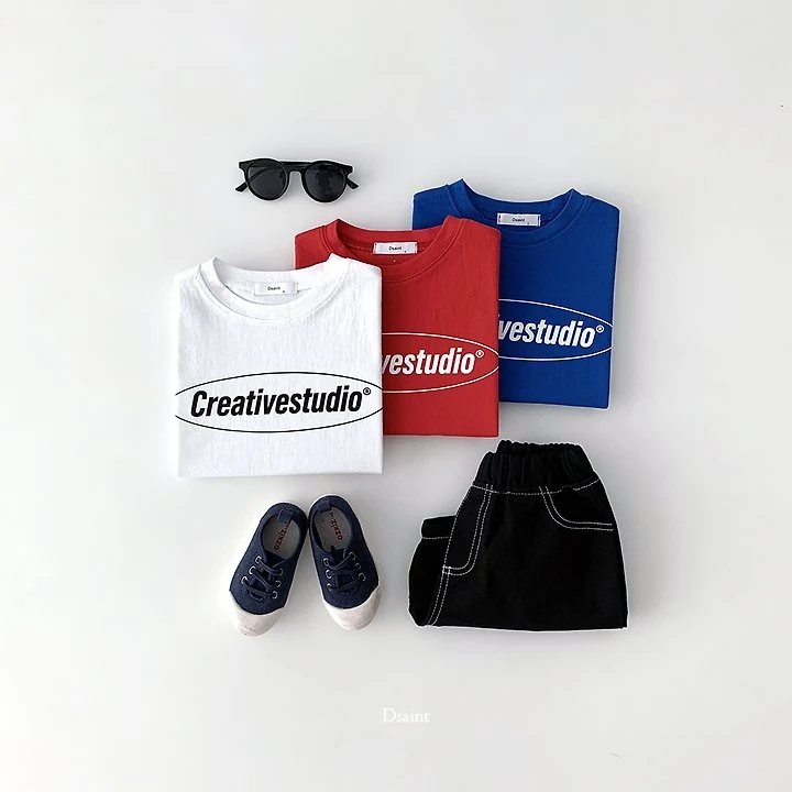 Dsaint - Korean Children Fashion - #magicofchildhood - Creative Studio Tee