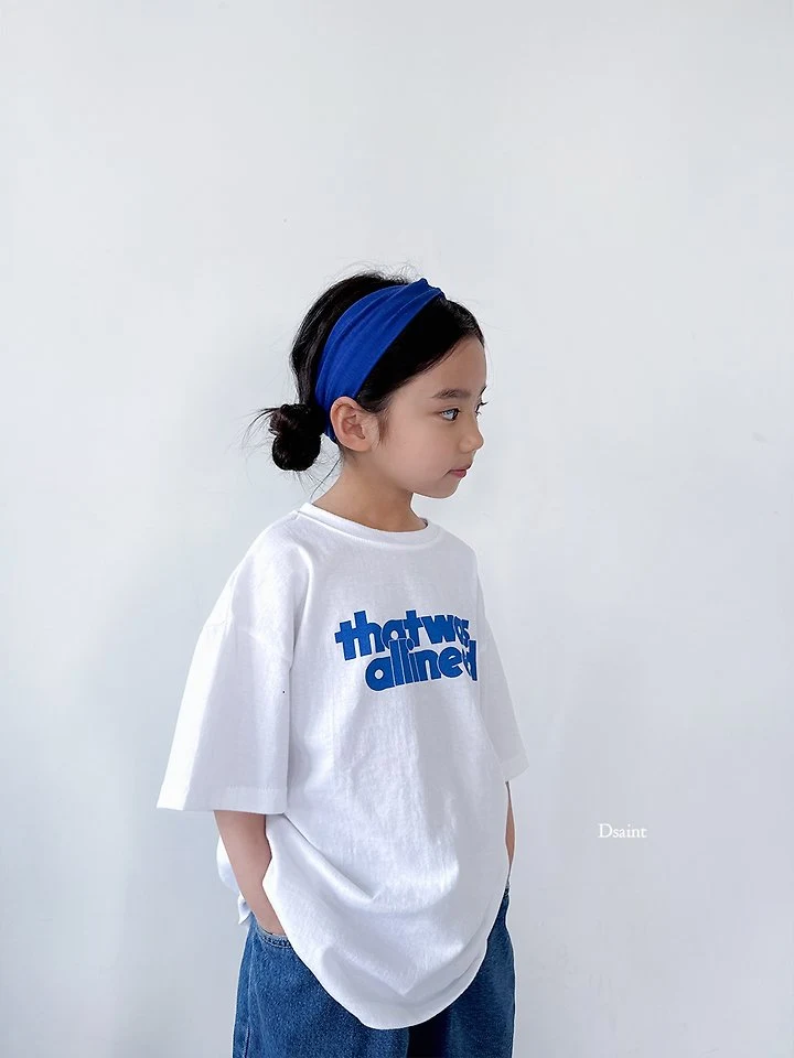 Dsaint - Korean Children Fashion - #magicofchildhood - That's Words Tee - 10