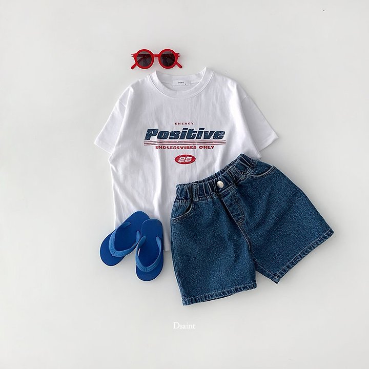 Dsaint - Korean Children Fashion - #magicofchildhood - Positive Tee - 9