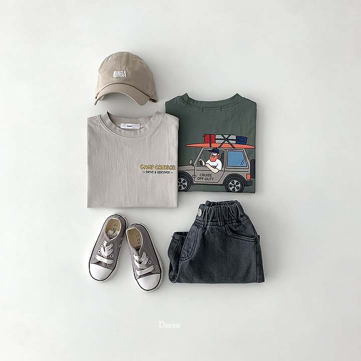Dsaint - Korean Children Fashion - #magicofchildhood - Cruiser Camp Tee - 4