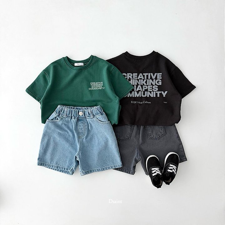 Dsaint - Korean Children Fashion - #minifashionista - Creative Things Tee