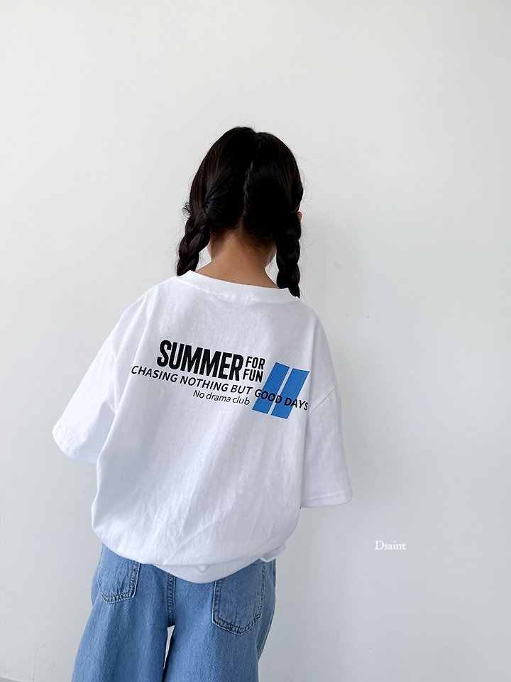 Dsaint - Korean Children Fashion - #minifashionista - Summer For Run Tee - 12