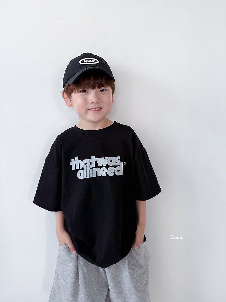 Dsaint - Korean Children Fashion - #minifashionista - That's Words Tee - 11