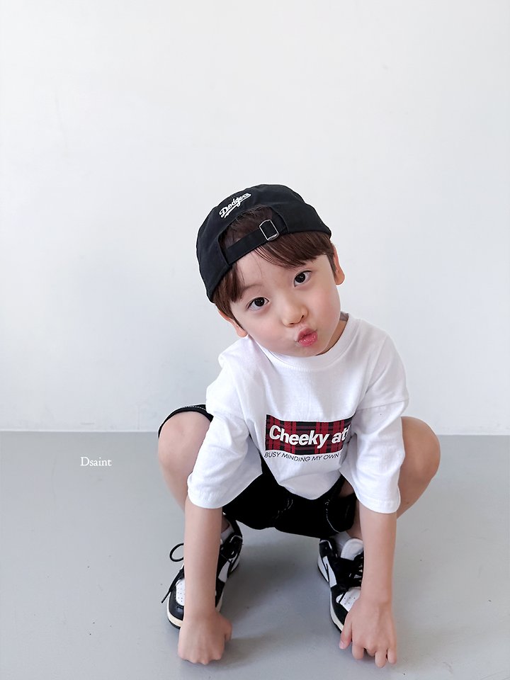 Dsaint - Korean Children Fashion - #minifashionista - Chica Check Tee - 10