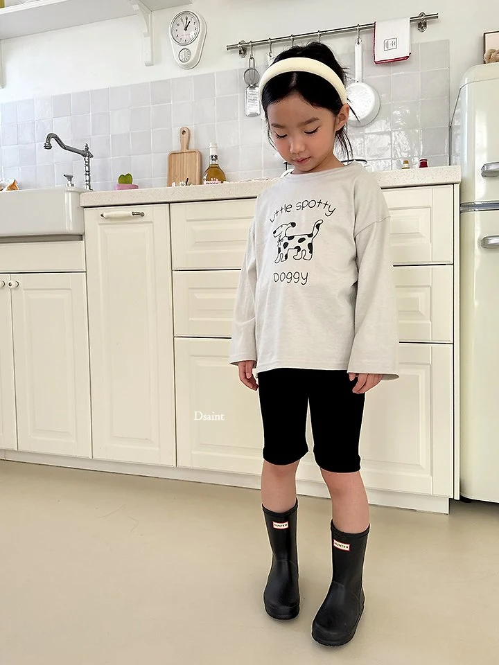 Dsaint - Korean Children Fashion - #minifashionista - Leggings Tight Shorts - 9