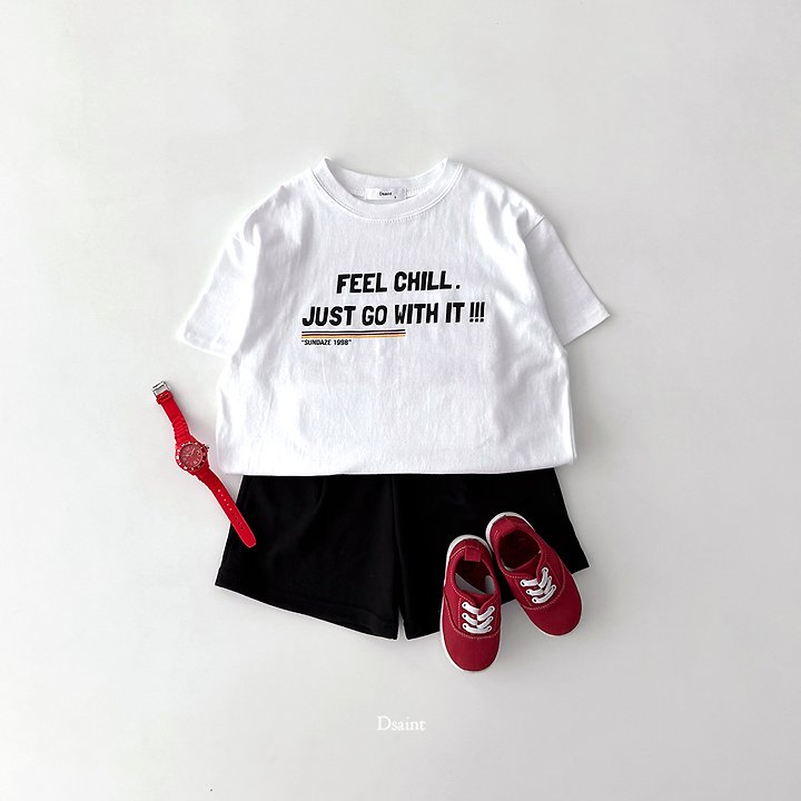 Dsaint - Korean Children Fashion - #minifashionista - FEEL JUST GO Tee - 6