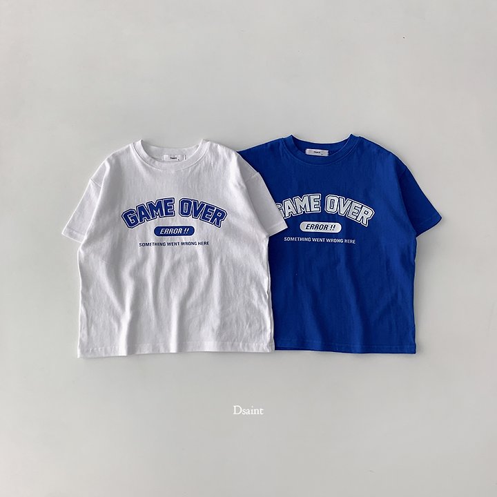 Dsaint - Korean Children Fashion - #prettylittlegirls - Game Over Tee - 3