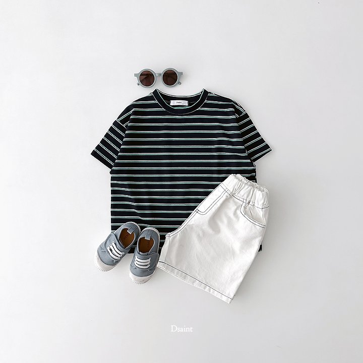 Dsaint - Korean Children Fashion - #prettylittlegirls - Toms Stripe Tee - 7