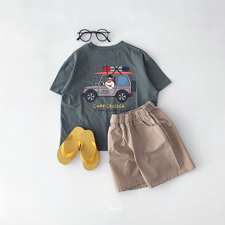 Dsaint - Korean Children Fashion - #stylishchildhood - Cruiser Camp Tee - 8