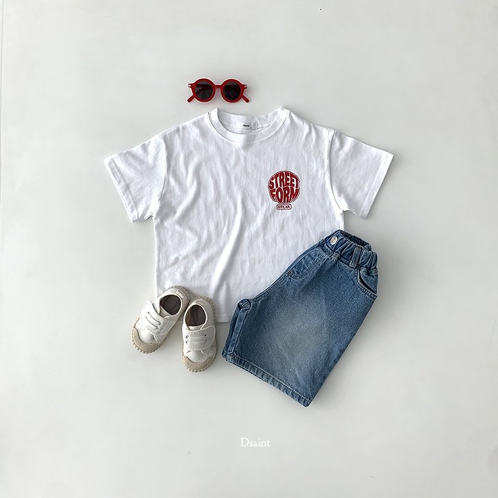 Dsaint - Korean Children Fashion - #toddlerclothing - Street From Tee - 4