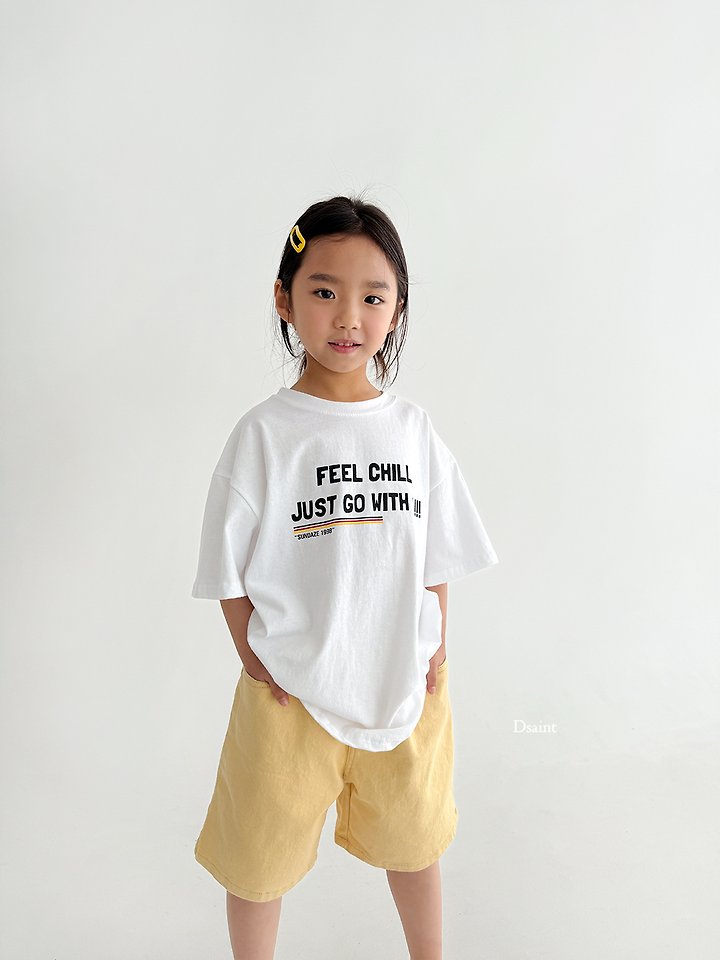 Dsaint - Korean Children Fashion - #stylishchildhood - FEEL JUST GO Tee - 10