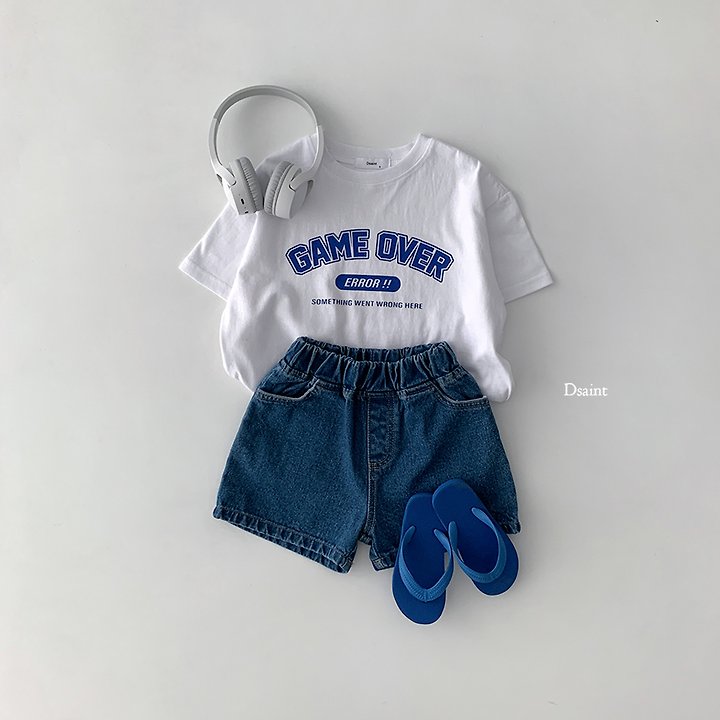Dsaint - Korean Children Fashion - #stylishchildhood - Game Over Tee - 6