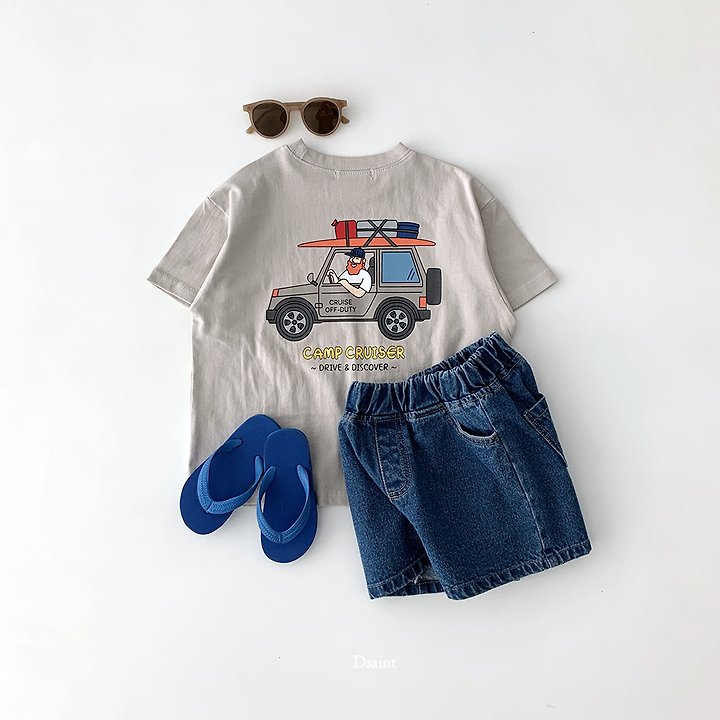 Dsaint - Korean Children Fashion - #todddlerfashion - Cruiser Camp Tee - 6