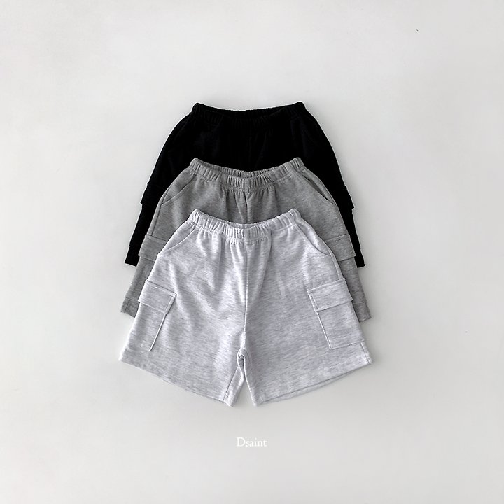 Dsaint - Korean Children Fashion - #todddlerfashion - Half Cargo Shorts - 3