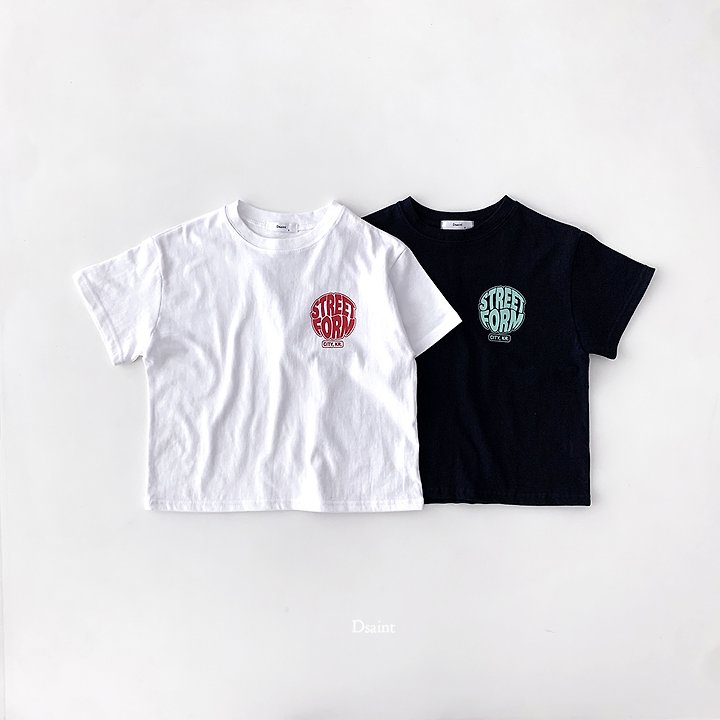 Dsaint - Korean Children Fashion - #toddlerclothing - Street From Tee - 3