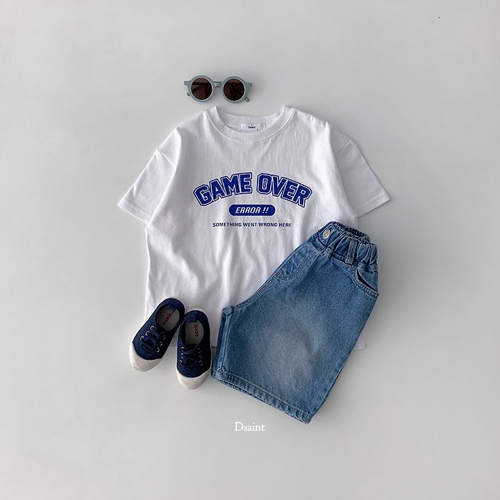 Dsaint - Korean Children Fashion - #toddlerclothing - Game Over Tee - 5