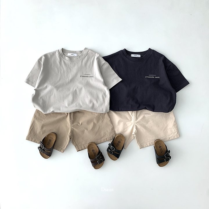 Dsaint - Korean Children Fashion - #toddlerclothing - Stand Days Tee - 3