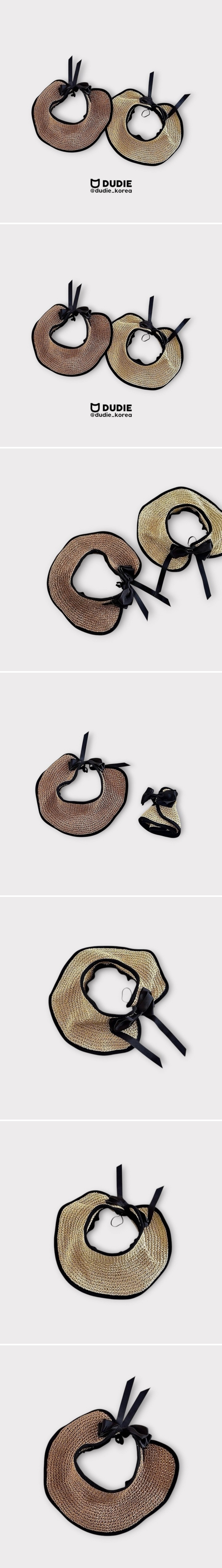 Dudie - Korean Children Fashion - #discoveringself - Raffia Sun Cap