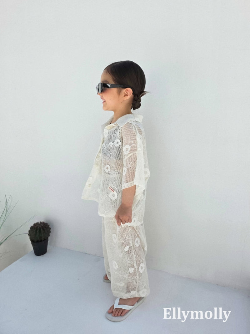 Ellymolly - Korean Children Fashion - #Kfashion4kids - Flower Resort Shirt - 11