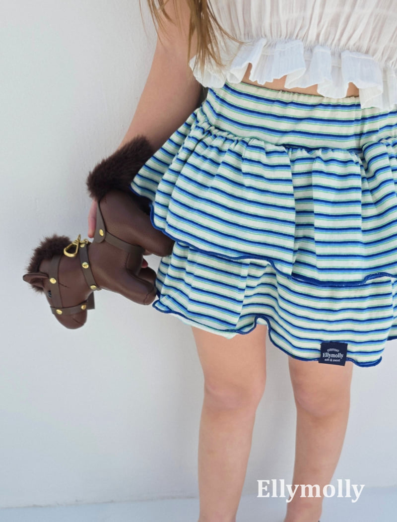 Ellymolly - Korean Children Fashion - #childofig - Lina Line Skirt - 7