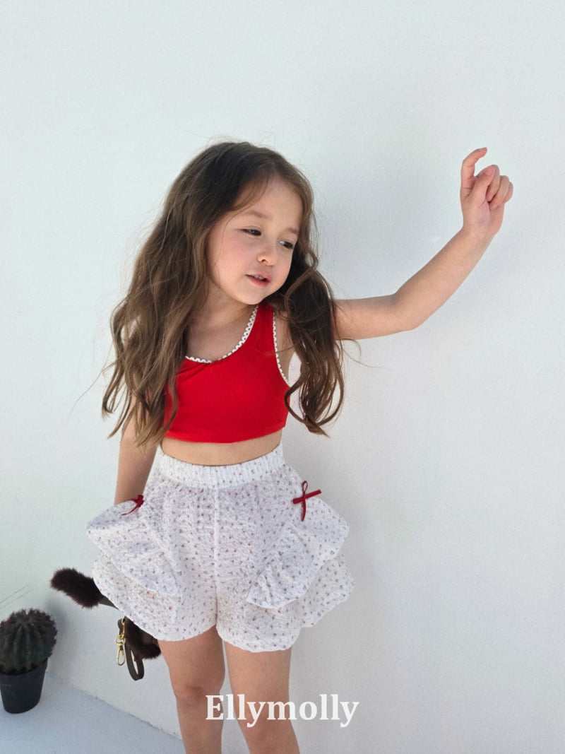 Ellymolly - Korean Children Fashion - #designkidswear - Louis Ruffle Pants - 8