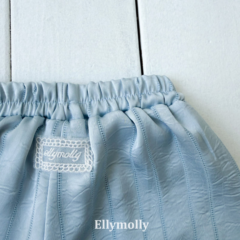 Ellymolly - Korean Children Fashion - #designkidswear - Easy Button Lace Pants - 4