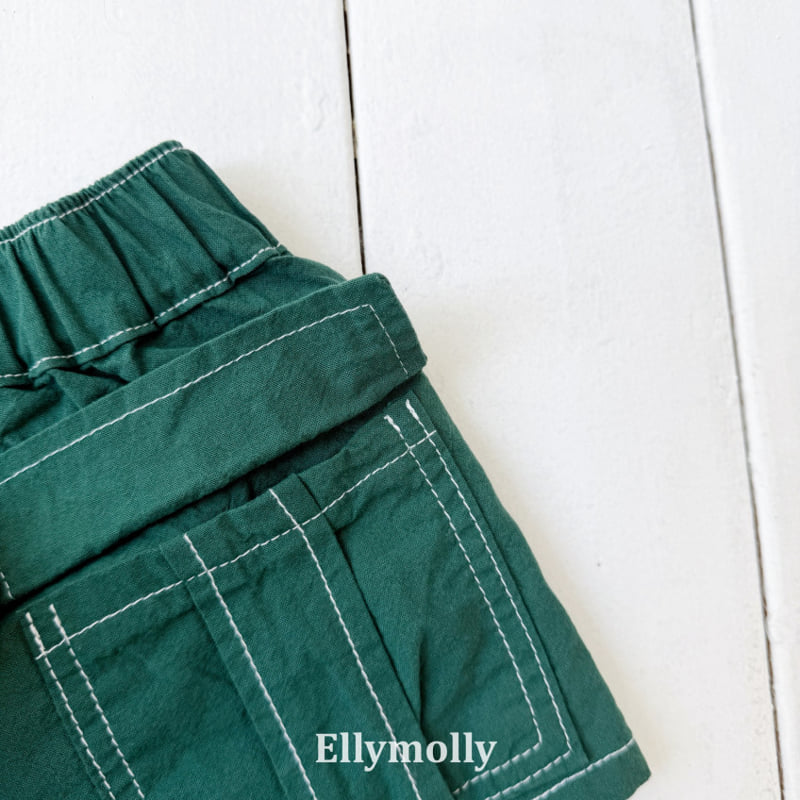Ellymolly - Korean Children Fashion - #discoveringself - Flap Pocket Pants - 4