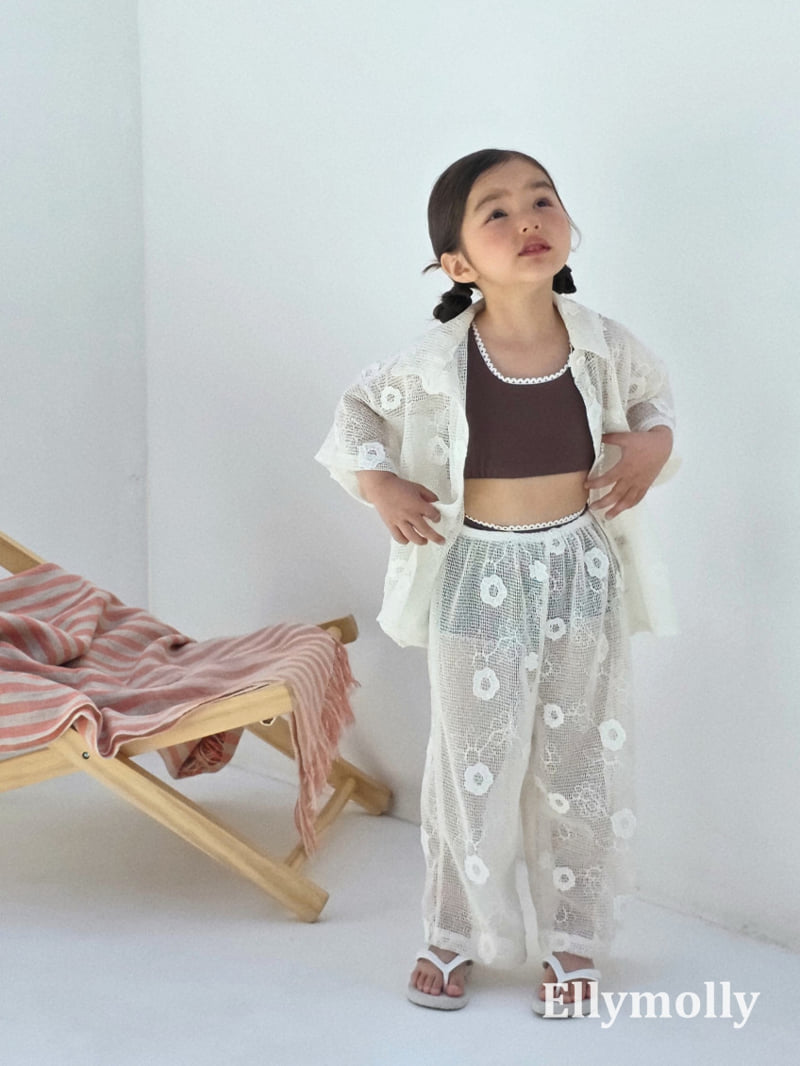 Ellymolly - Korean Children Fashion - #kidsshorts - Resort Pants - 7
