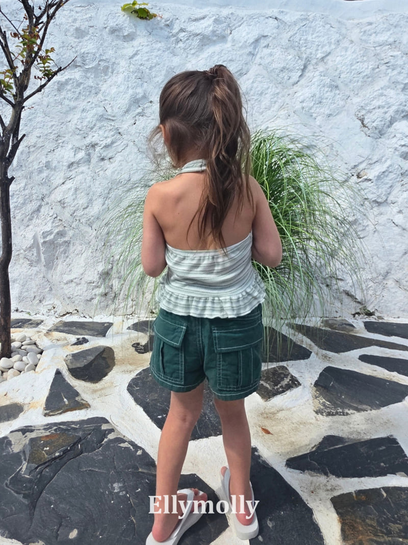 Ellymolly - Korean Children Fashion - #littlefashionista - Flap Pocket Pants - 9