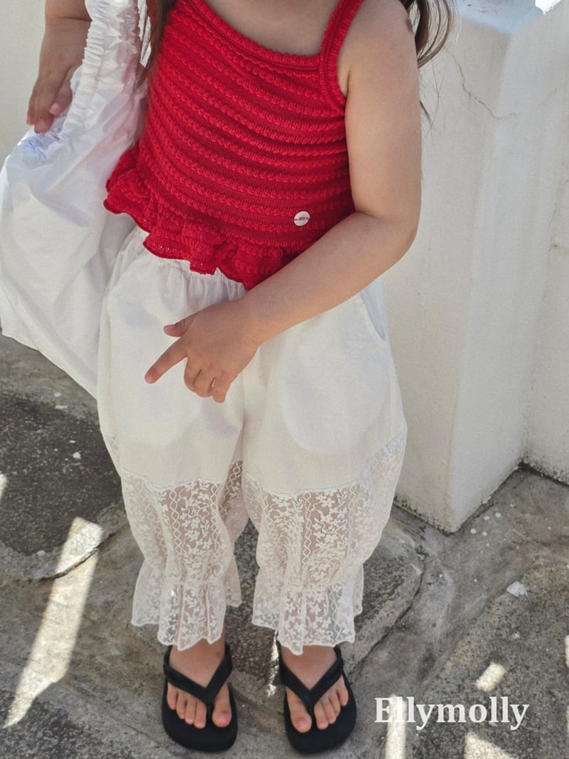 Ellymolly - Korean Children Fashion - #magicofchildhood - Mamang Lace Pants - 8