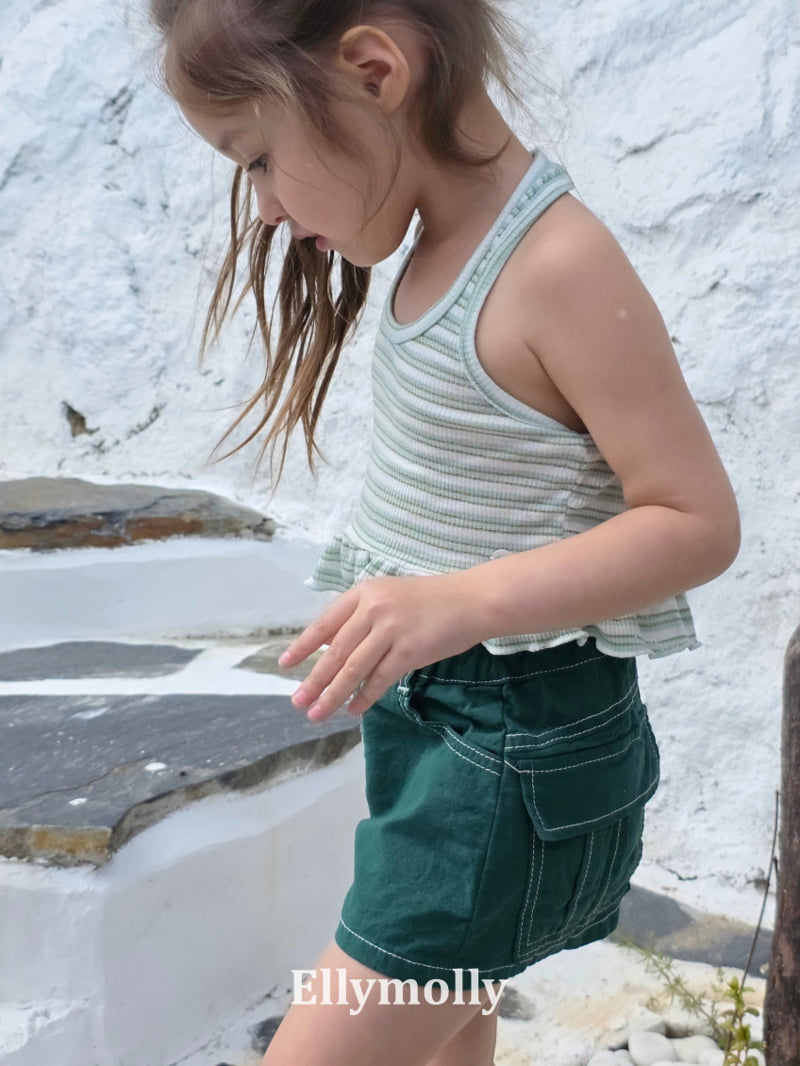 Ellymolly - Korean Children Fashion - #prettylittlegirls - Flap Pocket Pants - 12