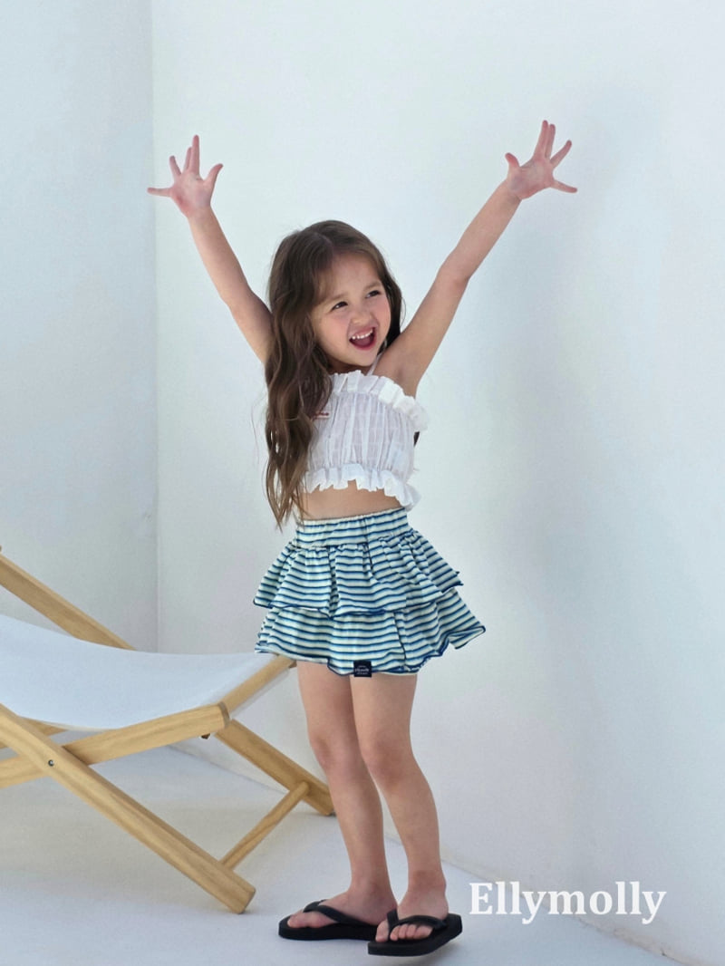 Ellymolly - Korean Children Fashion - #stylishchildhood - Lina Line Skirt - 6