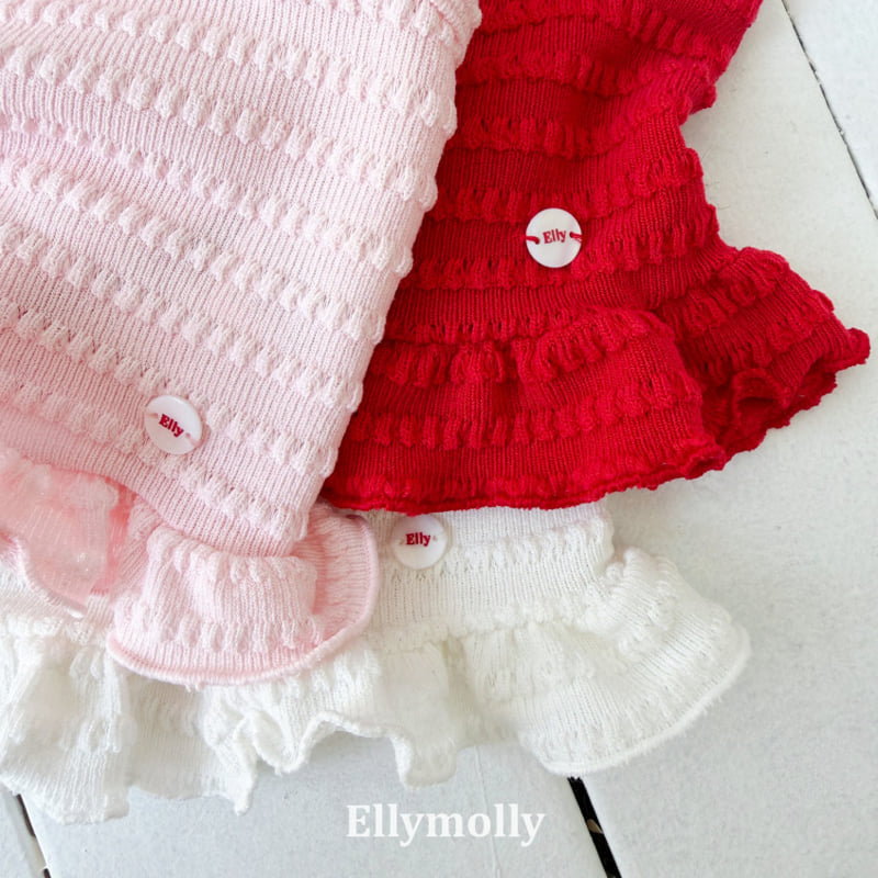 Ellymolly - Korean Children Fashion - #toddlerclothing - Wearable Knit Bustier - 6