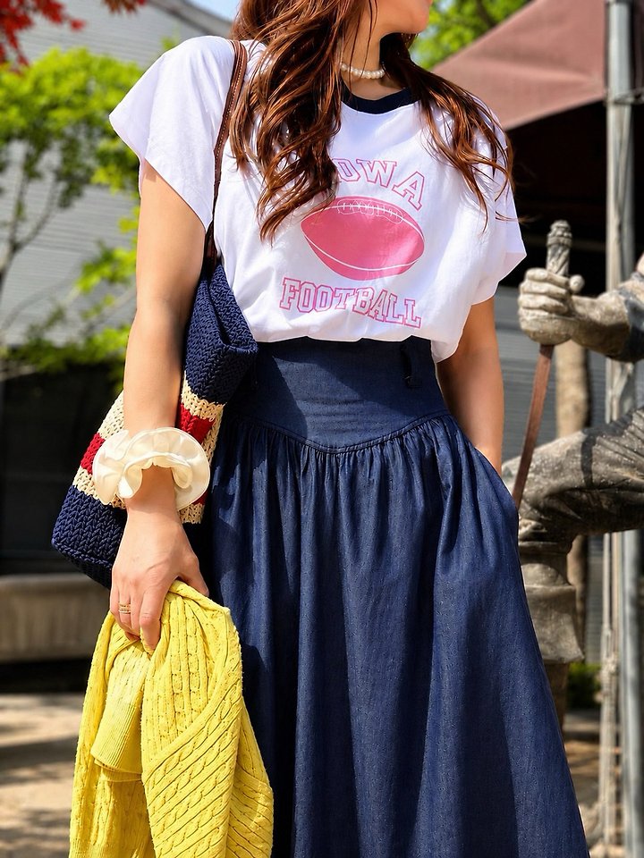 Elmu - Korean Women Fashion - #thatsdarling - Rugby Short Sleeve Tee - 6