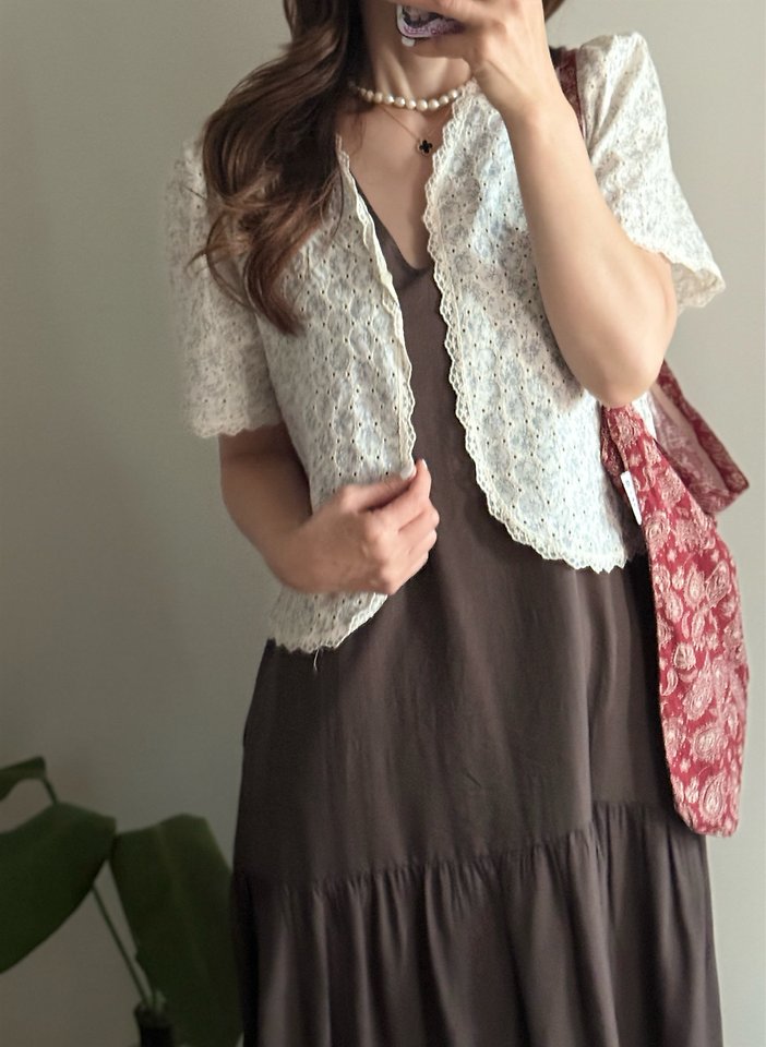 Elmu - Korean Women Fashion - #womensfashion - Yupi Bolero Jacket