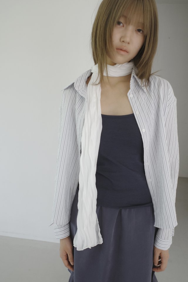 Enten - Korean Women Fashion - #momslook - Wrinkle Scarf