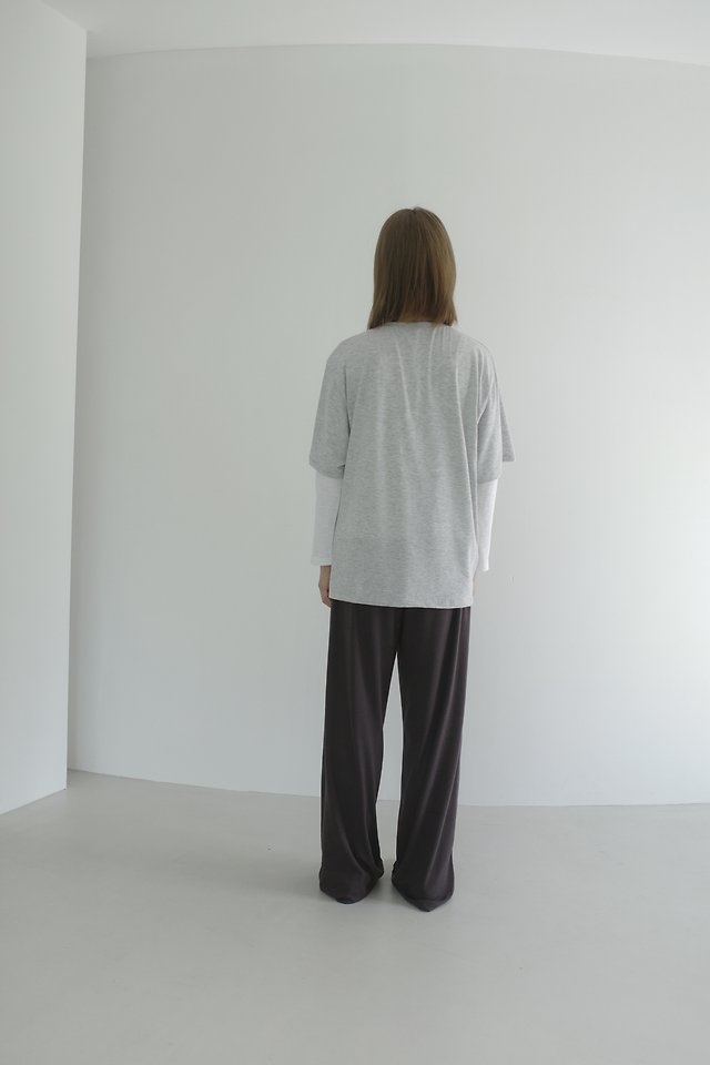 Enten - Korean Women Fashion - #momslook - Daily Loose Tee - 5
