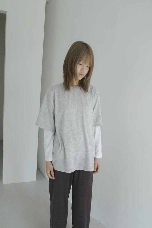 Enten - Korean Women Fashion - #momslook - Daily Loose Tee - 7
