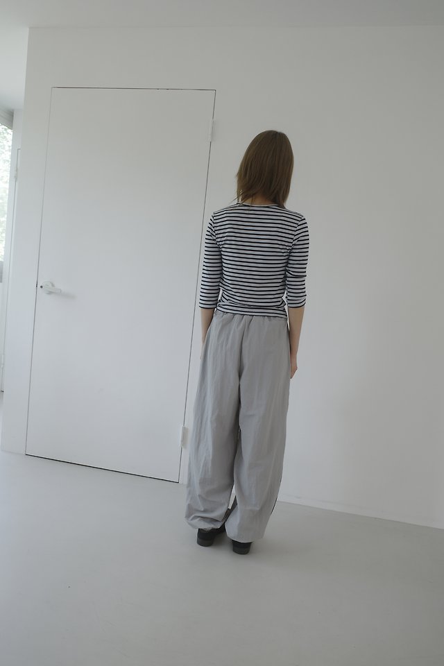 Enten - Korean Women Fashion - #momslook - Cano Side-Line Pants - 6